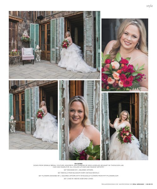 Real Weddings Magazine's “Glamour on the Ranch“ Cover Model Finalist Photo Shoot - Winter/Spring 2019 - Featuring some of the Best Wedding Vendors in Sacramento, Tahoe and throughout Northern California!