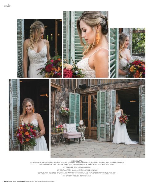 Real Weddings Magazine's “Glamour on the Ranch“ Cover Model Finalist Photo Shoot - Winter/Spring 2019 - Featuring some of the Best Wedding Vendors in Sacramento, Tahoe and throughout Northern California!