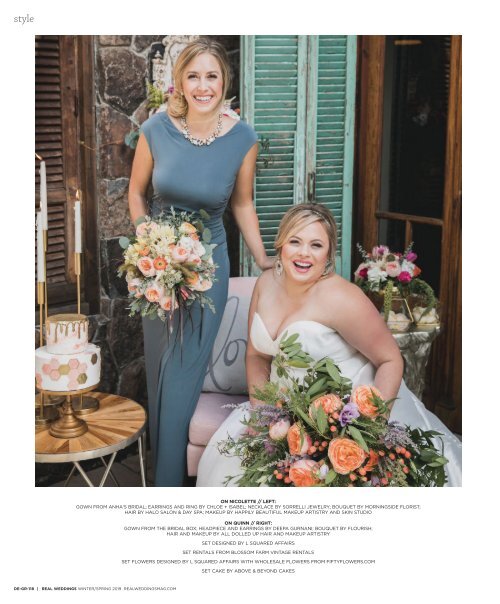 Real Weddings Magazine's “Glamour on the Ranch“ Cover Model Finalist Photo Shoot - Winter/Spring 2019 - Featuring some of the Best Wedding Vendors in Sacramento, Tahoe and throughout Northern California!