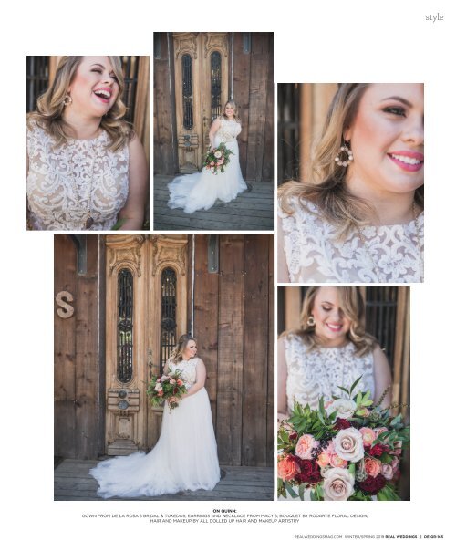 Real Weddings Magazine's “Glamour on the Ranch“ Cover Model Finalist Photo Shoot - Winter/Spring 2019 - Featuring some of the Best Wedding Vendors in Sacramento, Tahoe and throughout Northern California!