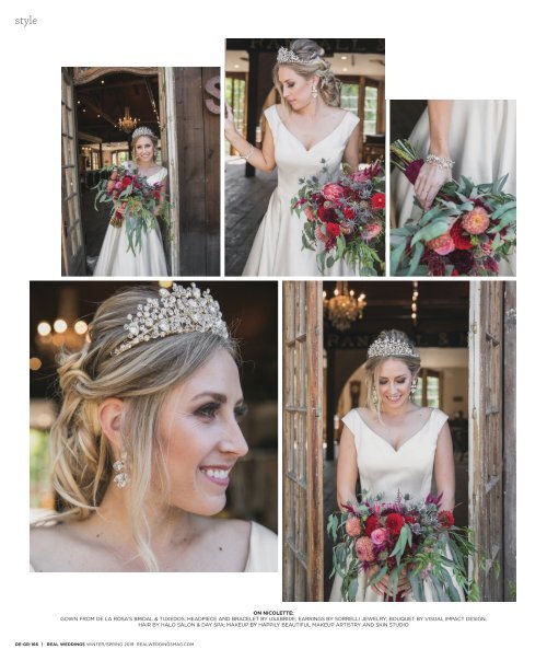 Real Weddings Magazine's “Glamour on the Ranch“ Cover Model Finalist Photo Shoot - Winter/Spring 2019 - Featuring some of the Best Wedding Vendors in Sacramento, Tahoe and throughout Northern California!