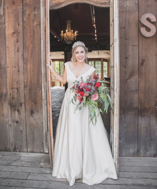 Real Weddings Magazine's “Glamour on the Ranch“ Cover Model Finalist Photo Shoot - Winter/Spring 2019 - Featuring some of the Best Wedding Vendors in Sacramento, Tahoe and throughout Northern California!