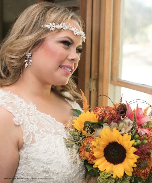 Real Weddings Magazine's “Glamour on the Ranch“ Cover Model Finalist Photo Shoot - Winter/Spring 2019 - Featuring some of the Best Wedding Vendors in Sacramento, Tahoe and throughout Northern California!