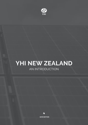 YHI Company Profile 2019 - Energy Edition
