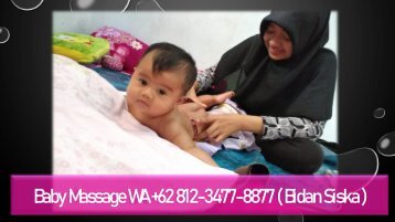 TERNYAMAN!!!, TLP/WA +62 812-3477-8877, Pijat Bayi Jakarta Selatan