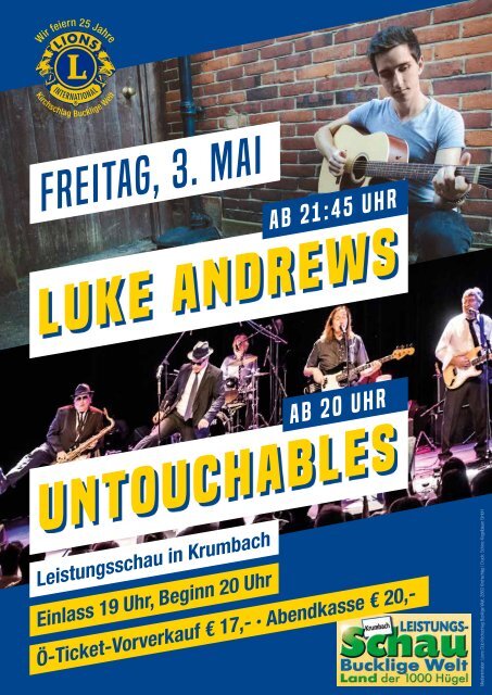 Lions Luke Andrews und Untouchables