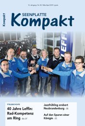 Seenplatte Kompakt März / April 2019