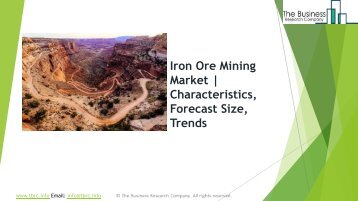 Iron Ore Mining Global Market Report 2019