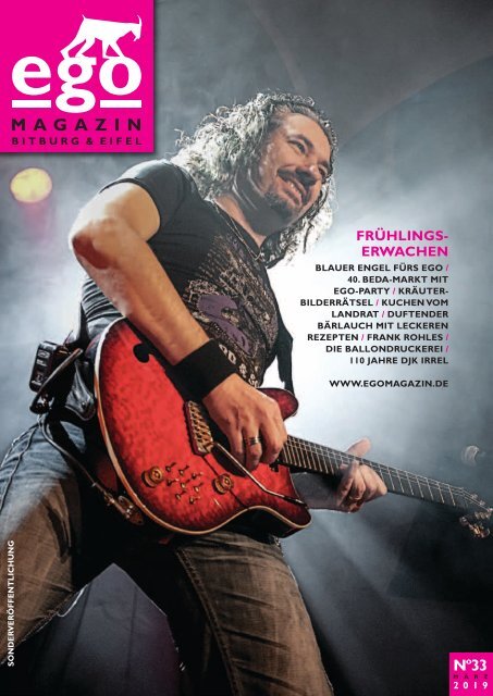 ego Magazin Bitburg & Eifel - Ausgabe No. 33