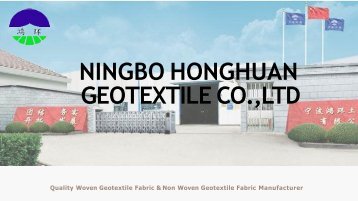Wholesale Woven Geotextile Fabric