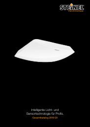 STEINEL_Gesamtkatalog_Intelligente-Licht-und-Sensortechnologie-für-Profis_2019-20_DE