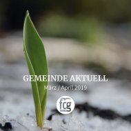 Gemeinde Aktuell - März/April 2019