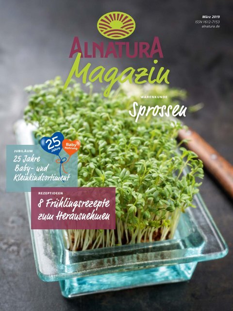 Alnatura Magazin März 2019