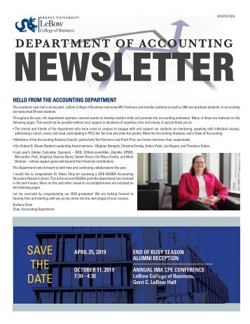 DXL-34805 Lebow Newsletter 2018