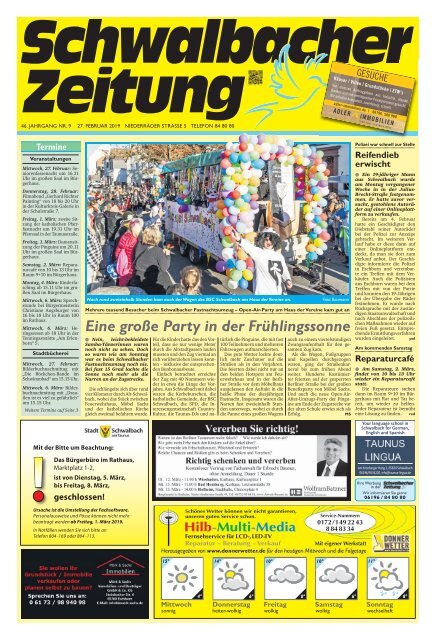 Schwalbacher Zeitung