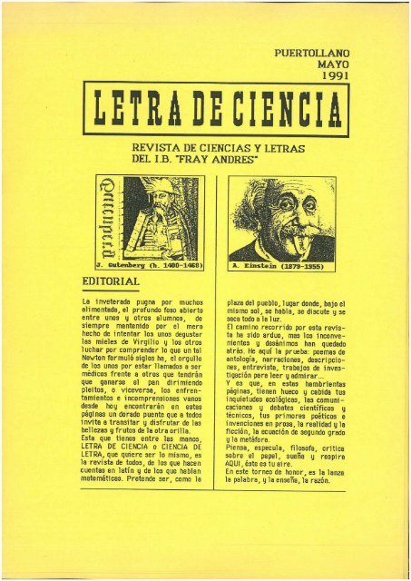 LETRA DE CIENCIA - 1991