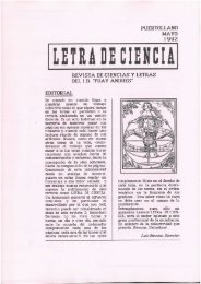 LETRA DE CIENCIA - 1992
