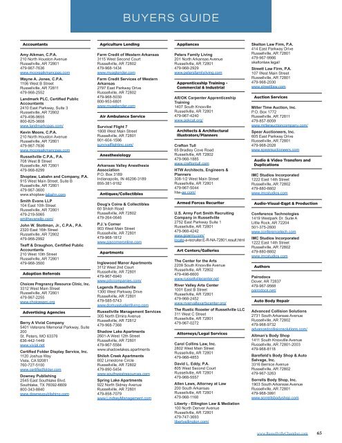 Russellville, AR 2019 Community Profile