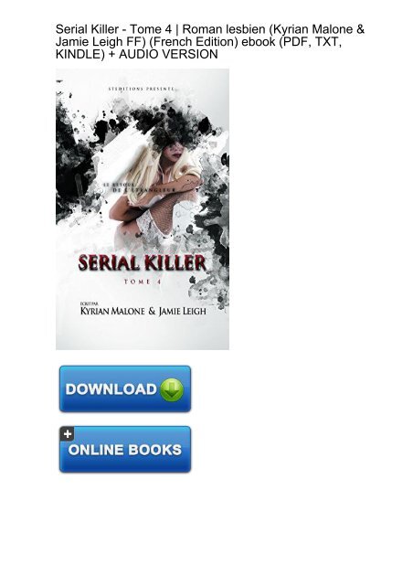 Download Serial Killer lesbien Kyrian Malone ebook
