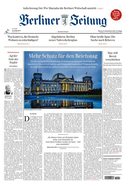 Berliner Zeitung 27.02.2019