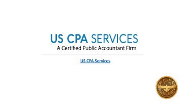 Certified Public Accountant (CPA) Firms in California (CA) - US CPA Services