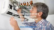 Hiring The Services of Top Rated,Quality,Exclusive Design HVAC  Agency  