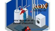 HVAC Repair by an Expert is Helpful 