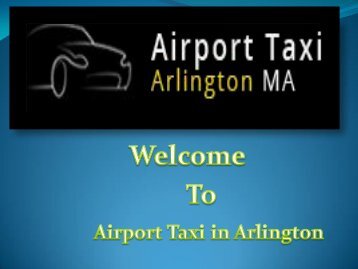 Arlington Airport transportation