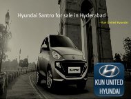 Hyundai Santro for sale in Hyderabad-converted