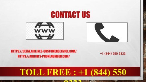 Delta Customer Service Online Reservations