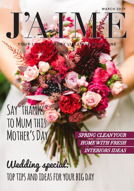 J'AIME MARCH 2019