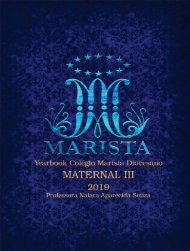 Yearbook Colégio Marista Diocesano - Mat III Professora Naiara Aparecida Souza