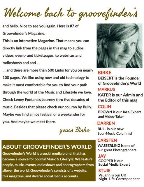Groovefinder's Magazine #7