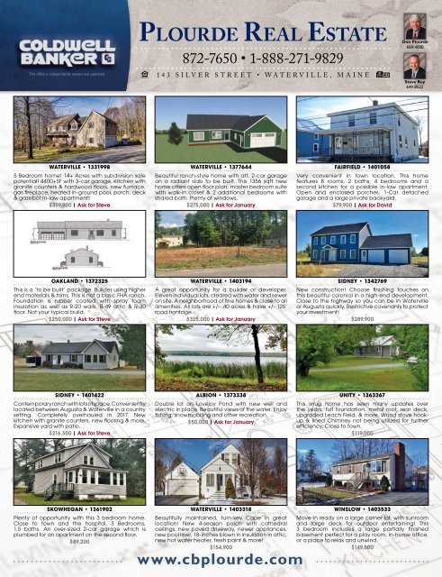 The Real Estate Magazine of Maine March 2019