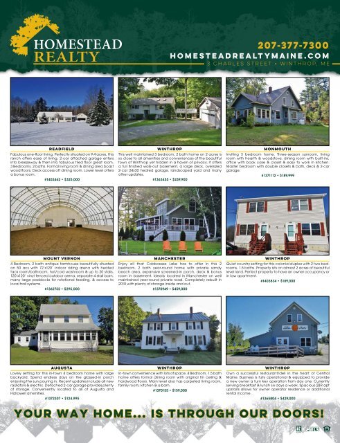 The Real Estate Magazine of Maine March 2019