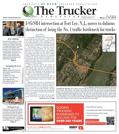 The Trucker Newspaper - March 1, 2019