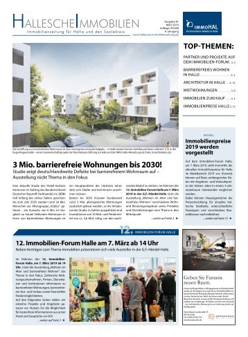 Hallesche Immobilien Zeitung 81 März 2019 immoHAL