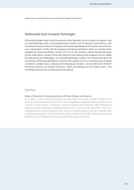 B.A.U.M.-Jahrbuch 2011: Ressourcenmanagement