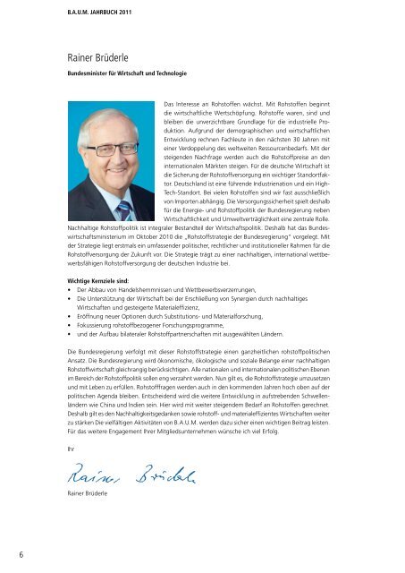 B.A.U.M.-Jahrbuch 2011: Ressourcenmanagement