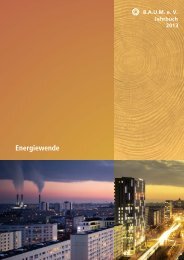B.A.U.M.-Jahrbuch 2013: Energiewende