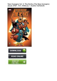 (BLESSED) Download New Avengers Vol Sentry ebook eBook PDF