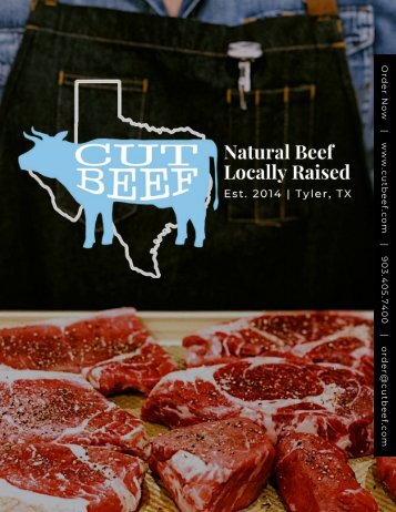 Cut Beef Package E-Guide