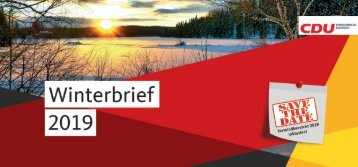 Winterbrief 2019