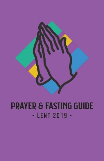 Prayer & Fasting Guide: Lent 2019