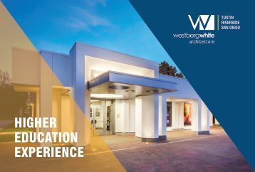 Westberg White Architecture - Higher Education Experience 