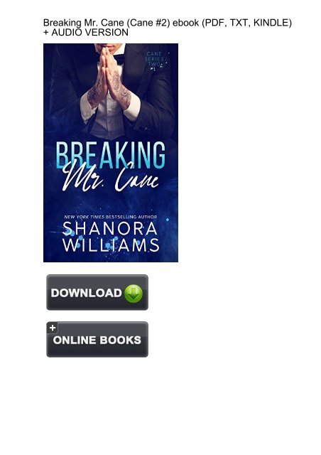 Strongly Agree Breaking Mr Cane 2 Ebook Ebook Pdf
