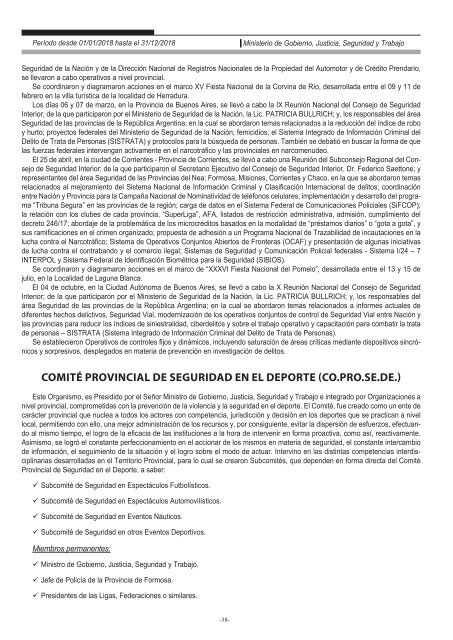 Ministerio de Gobierno, Justicia, Seguridad y Trabajo