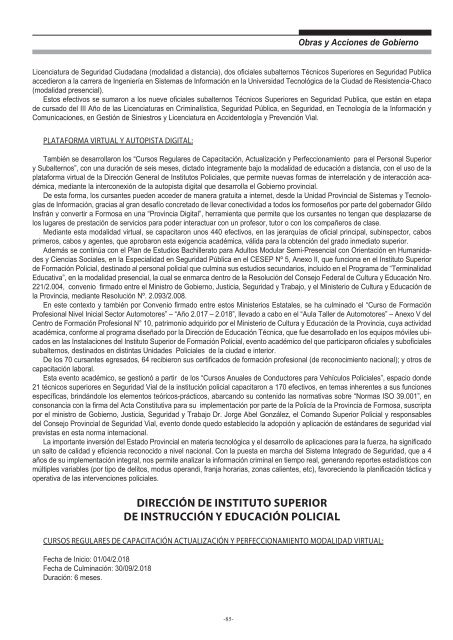 Ministerio de Gobierno, Justicia, Seguridad y Trabajo