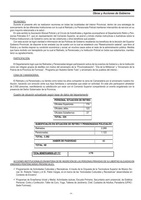 Ministerio de Gobierno, Justicia, Seguridad y Trabajo