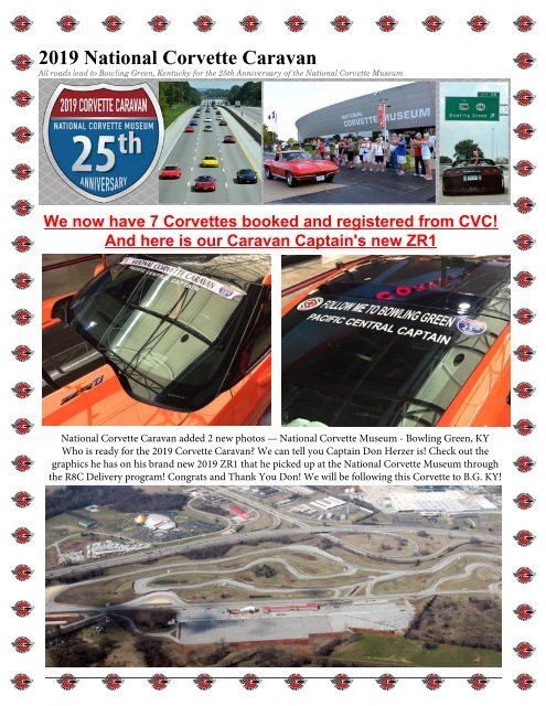 Central Valley Corvettes of Fresno - March 2019